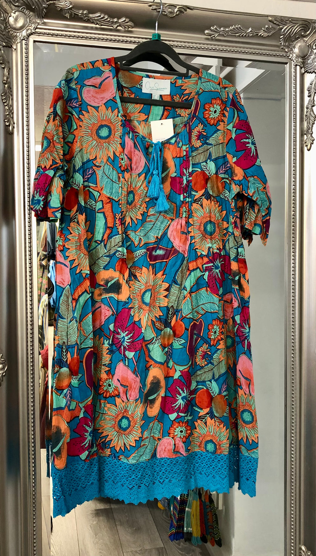 DW23E Hannah Boho Dress (print s)