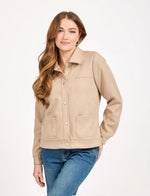 584 FAUX SUEDE JACKET