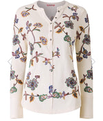 Ellie Embroidered Jersey Top