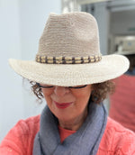 NAT39 Natalie Sun Hat in Natural colourway