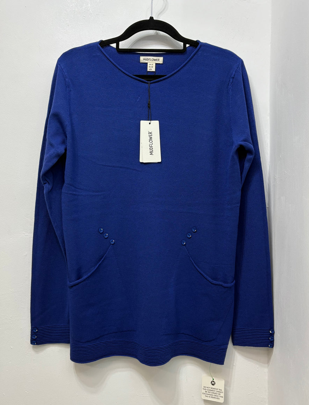 667 Plain long line Jumper
