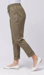 7191 Saloos Slim Leg Trousers with Pockets