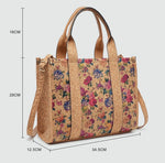 HX26717 Medium Size Shoulder Bag Cork inspired