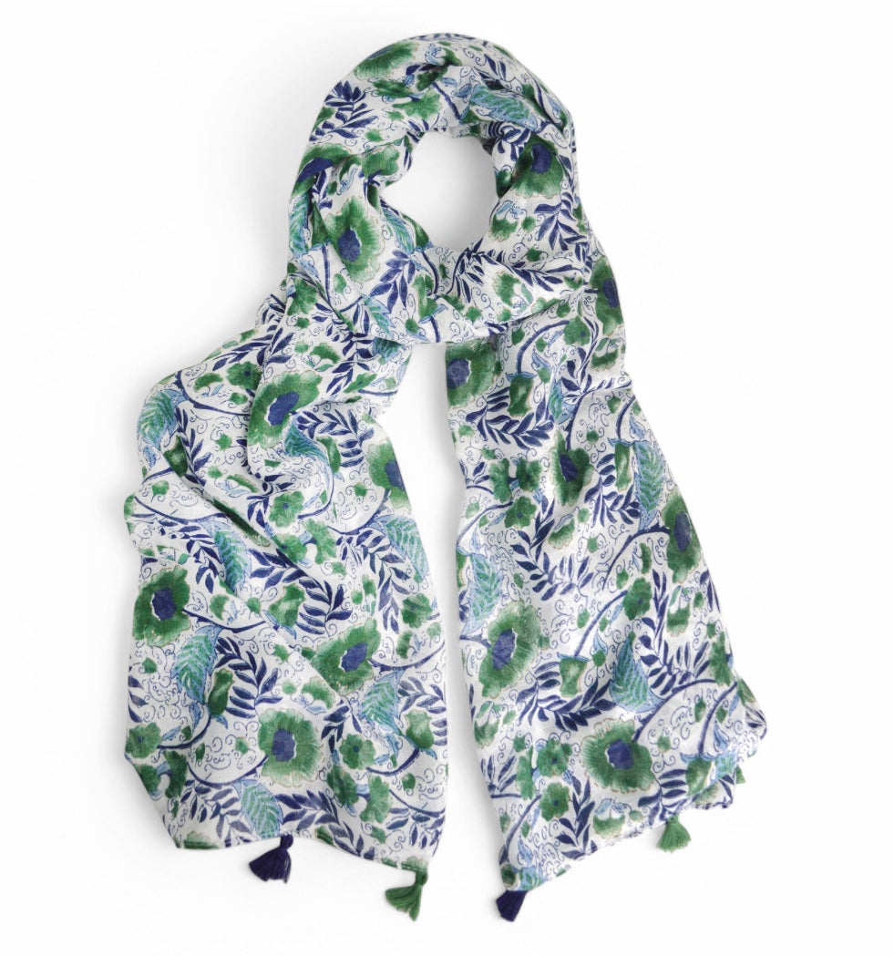 SOPHIE GREEN SCARF