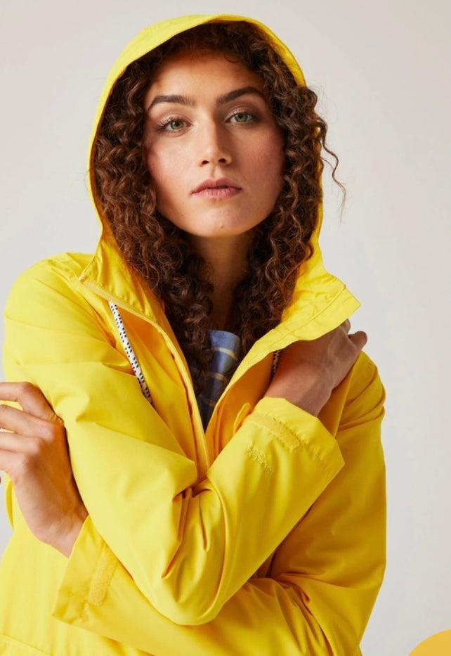 RWW418 Bayletta women's waterproof jacket Maize Yellow