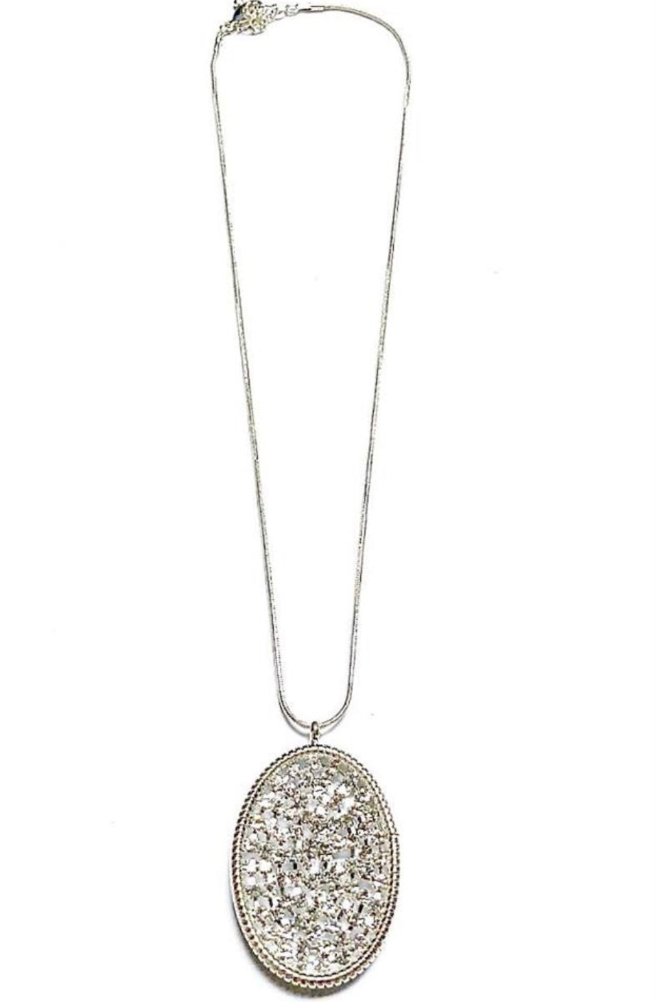 1051769 Crystal Ellipsis Pendant