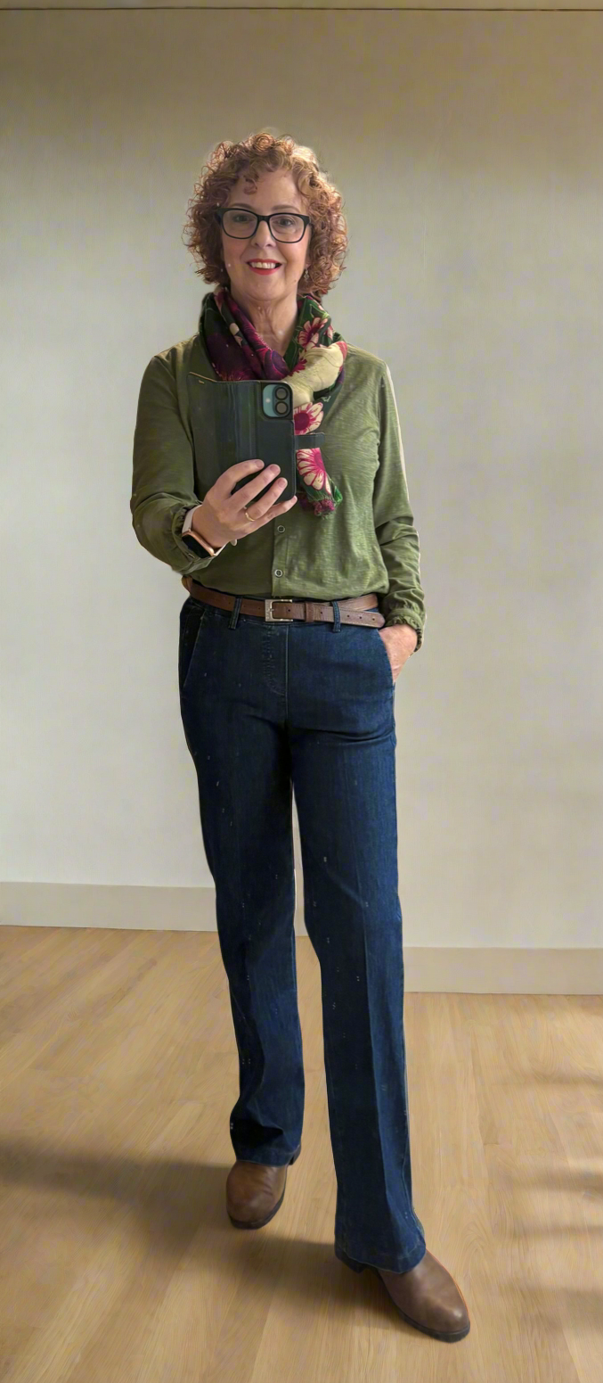 1045 MILA WIDE FLEXI JEAN