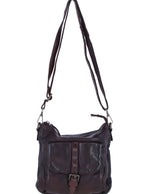 D-52 Leather X-Body Bag