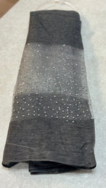 LP3041 Silver Studded Chiffon Scarf