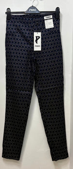 226T Navy Sparkle Bengaline Trouser
