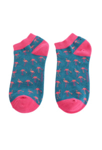 SKT036 Yoga Poses Bamboo Trainer Socks