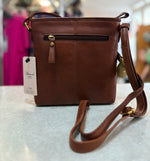 L-33 Leather Twist Lock X-Body Bag