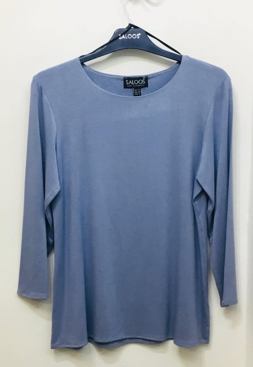 3090 3/4 Sleeve Plain Top