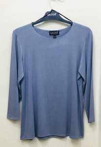 3090 3/4 Sleeve Plain Top