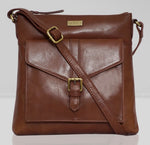 HOXTON Vintage Leather Crossbody Bag