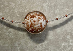Murano Glass and Crystal Bead Necklace