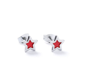 Silver Plated Stud Earrings