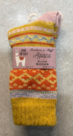 SE179 Alpaca Boot Socks