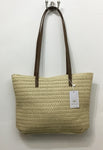 G160 Plain Rattan Tote Bag