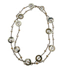 Taje 03 Freshwater Pearls, River Shell Necklace