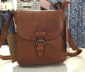 D-90 Ashwood Leather Crossbody Bag