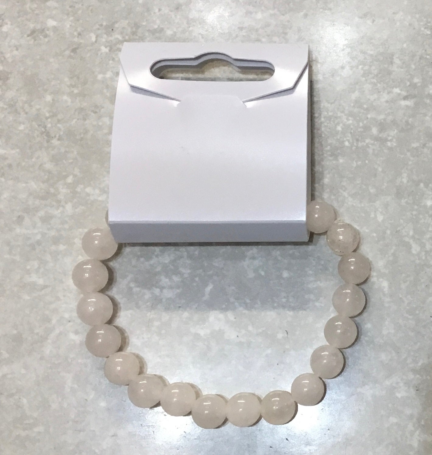 Pale Pink Bead Bracelet