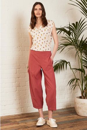 COTTON BUBBLE TROUSERS