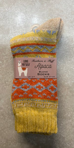 SE179 Alpaca Boot Socks