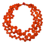 NC3005 Disc 3 Strand Cascade Necklace