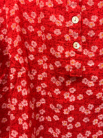 Sbalexa 3/4 Sleeve Ditsy Blouse