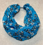 MM2007 Magnetic Scarf Flower Print