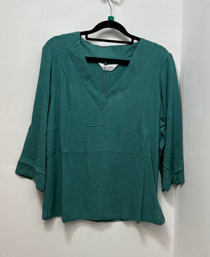 VK4145 Plain 3/4 Sleeve Top