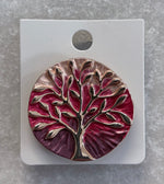 SH1020 TREE OF LIFE MAGNETIC BROOCH