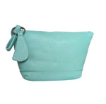 Carrie Leather Zip Cosmetic Case