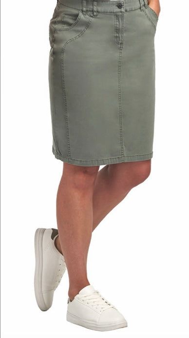 547sk Cotton Chino Skirt