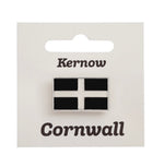 F0289 Cornwall flag pin badge
