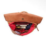 JNY902 Woven Vegan Leather Rucksack