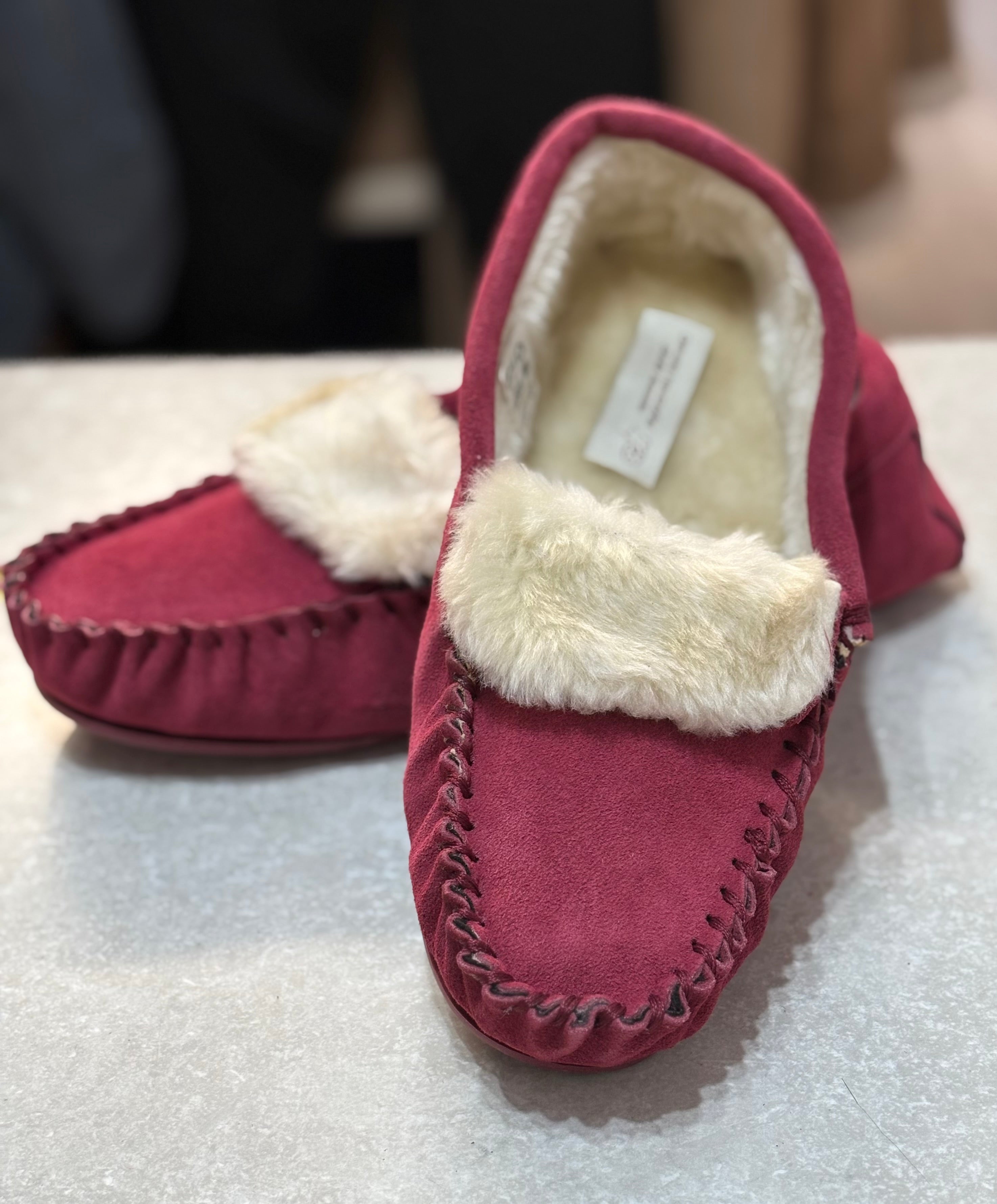 Zoe Plush Lined Moccasins