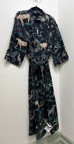 M064805-Cotton Kimono Style Dressing Gown