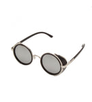 8710 TEA SHADE STYLE SUNGLASSES WITH FRAMED LENSES