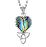 TJ506 Celtic heart necklace