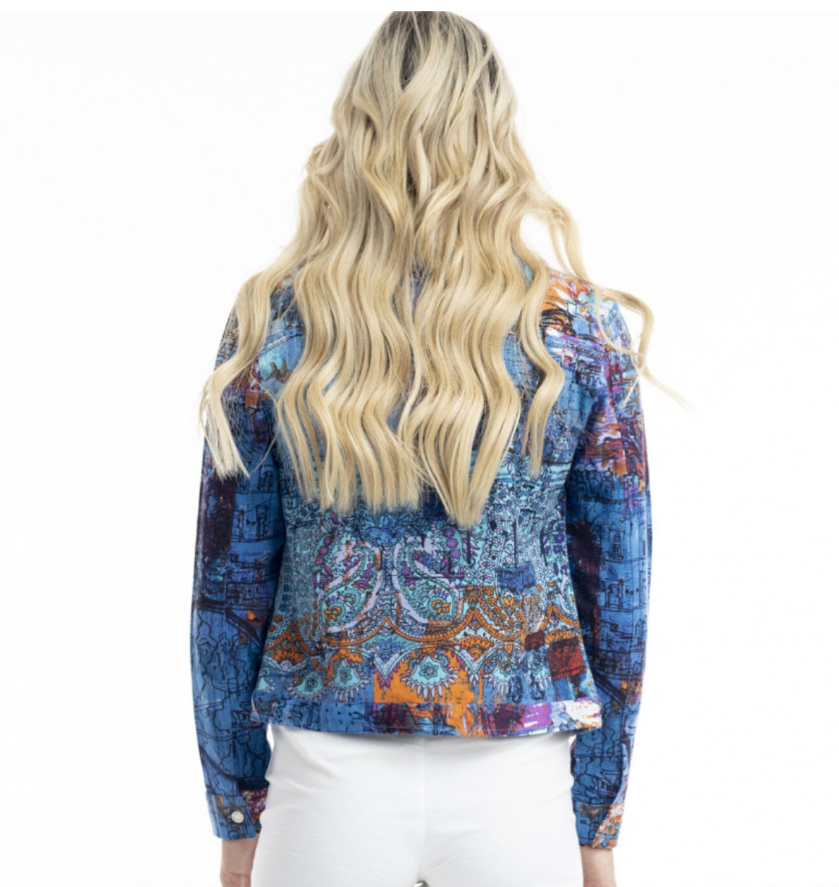 22993 Ponte Jacket Jasalmer Blue