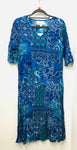 One Summer Jessica Dress Paisley Blue