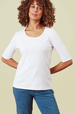 Raine Cotton Rib Top