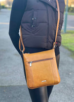 6126 Leather Crossbody Bag