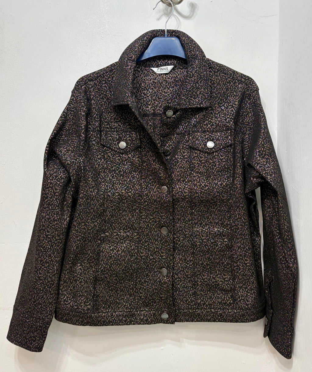 565JK Black & Gold Bengaline Jacket