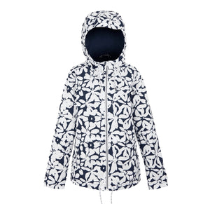 RWW448 Bayletta Floral Print Rain Jacket