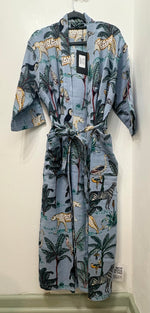 M064805-Cotton Kimono Style Dressing Gown