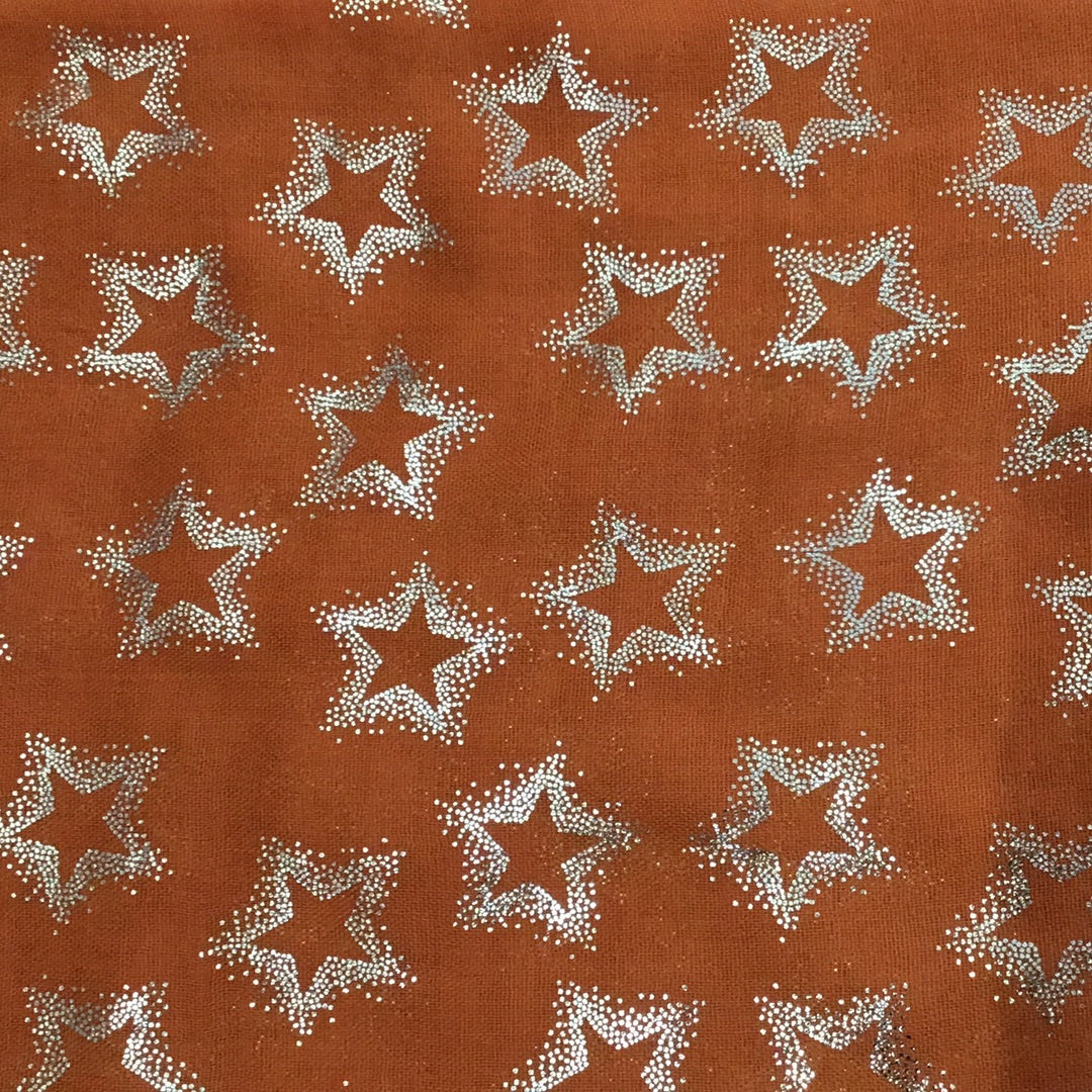 TR6543 Foil Star Scarf