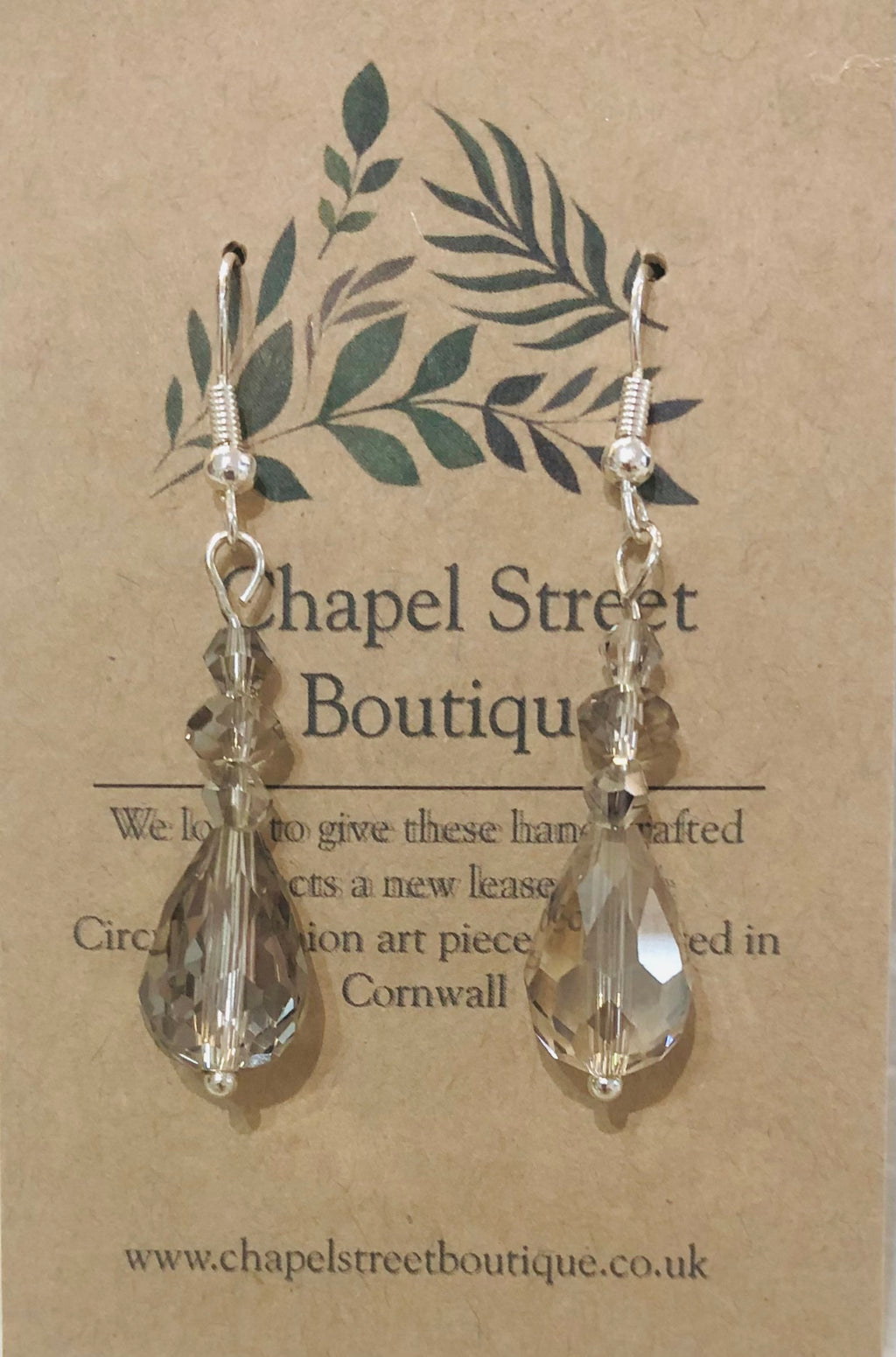 Crystal Drop Earrings